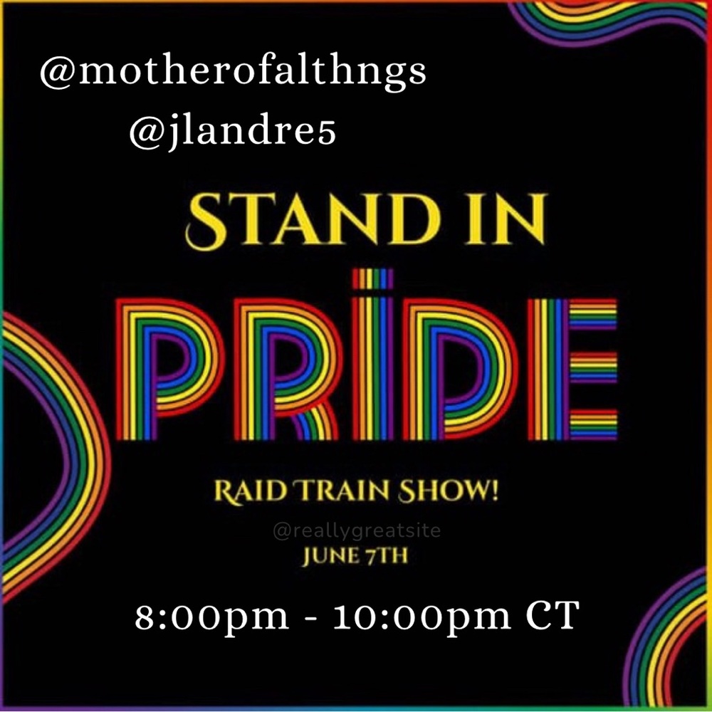 🌈Stand In Pride benefit train show🌈